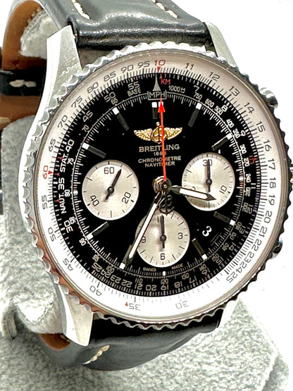 Breitling Navitimer B01 Black Men's Watch - AB0120