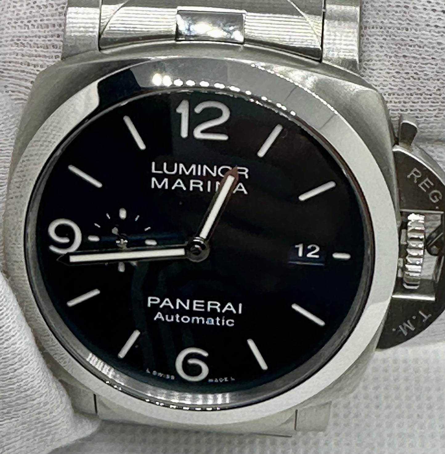 Panerai Marina Specchio Blu 44mm Luminor PAM 01316 Mens Watch