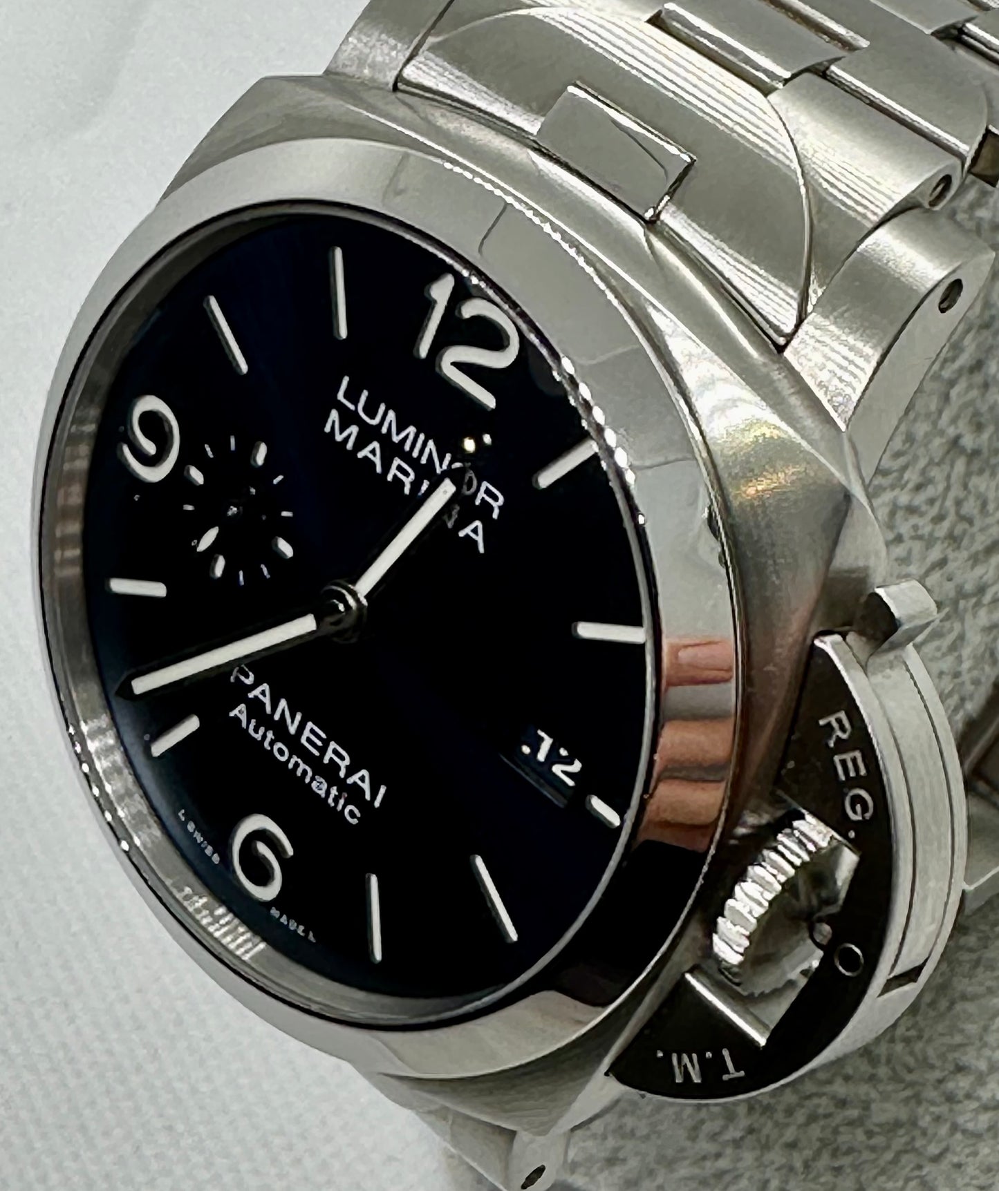 Panerai Marina Specchio Blu 44mm Luminor PAM 01316 Mens Watch