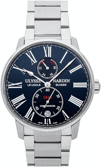 NEW - ULYSSE NARDIN Marine Chronometer Torpilleur 42mm Watch