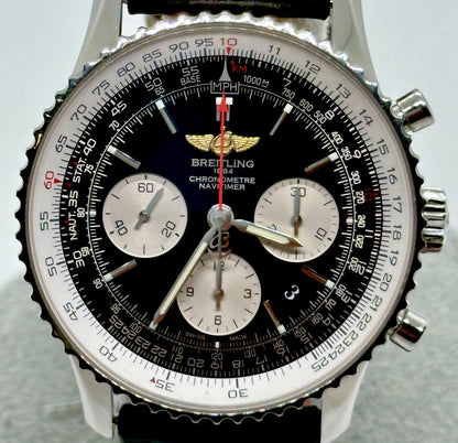 Breitling Navitimer B01 Black Men's Watch - AB0120