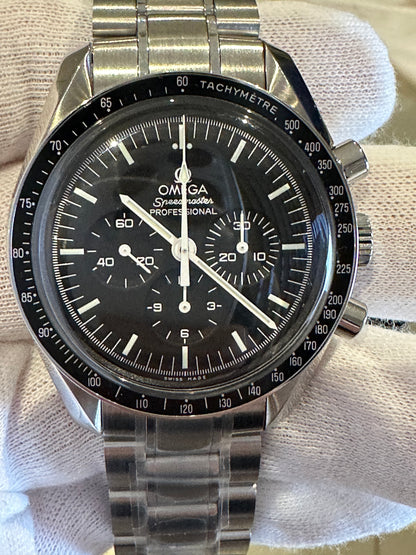 Omega Speedmaster Moonwatch Professional 42mm Steel On Steel Mens Watch