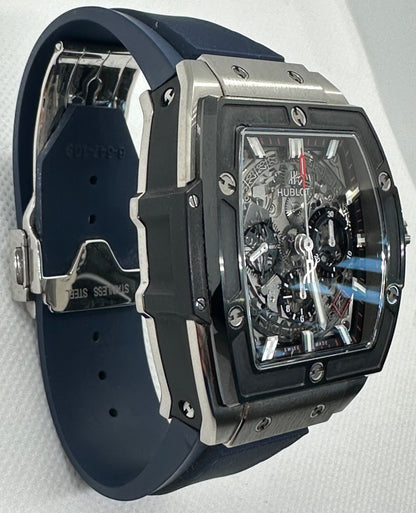 Hublot Spirit Of Big Bang  Titanium Skeleton Mens Watch 641.NM.0173.LR