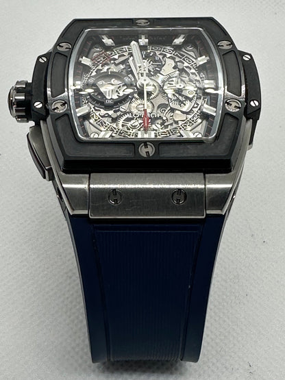 Hublot Spirit Of Big Bang  Titanium Skeleton Mens Watch 641.NM.0173.LR