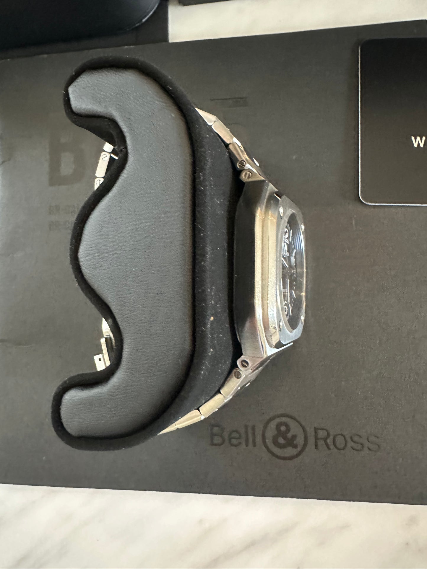 Bell&Ross BR 05 A-BL-ST/SST Steel black Box & Papers