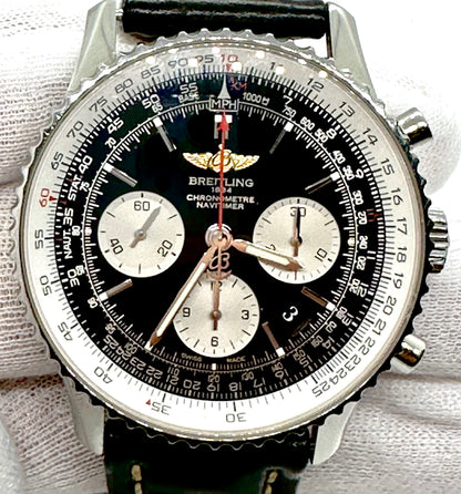 Breitling Navitimer B01 Black Men's Watch - AB0120