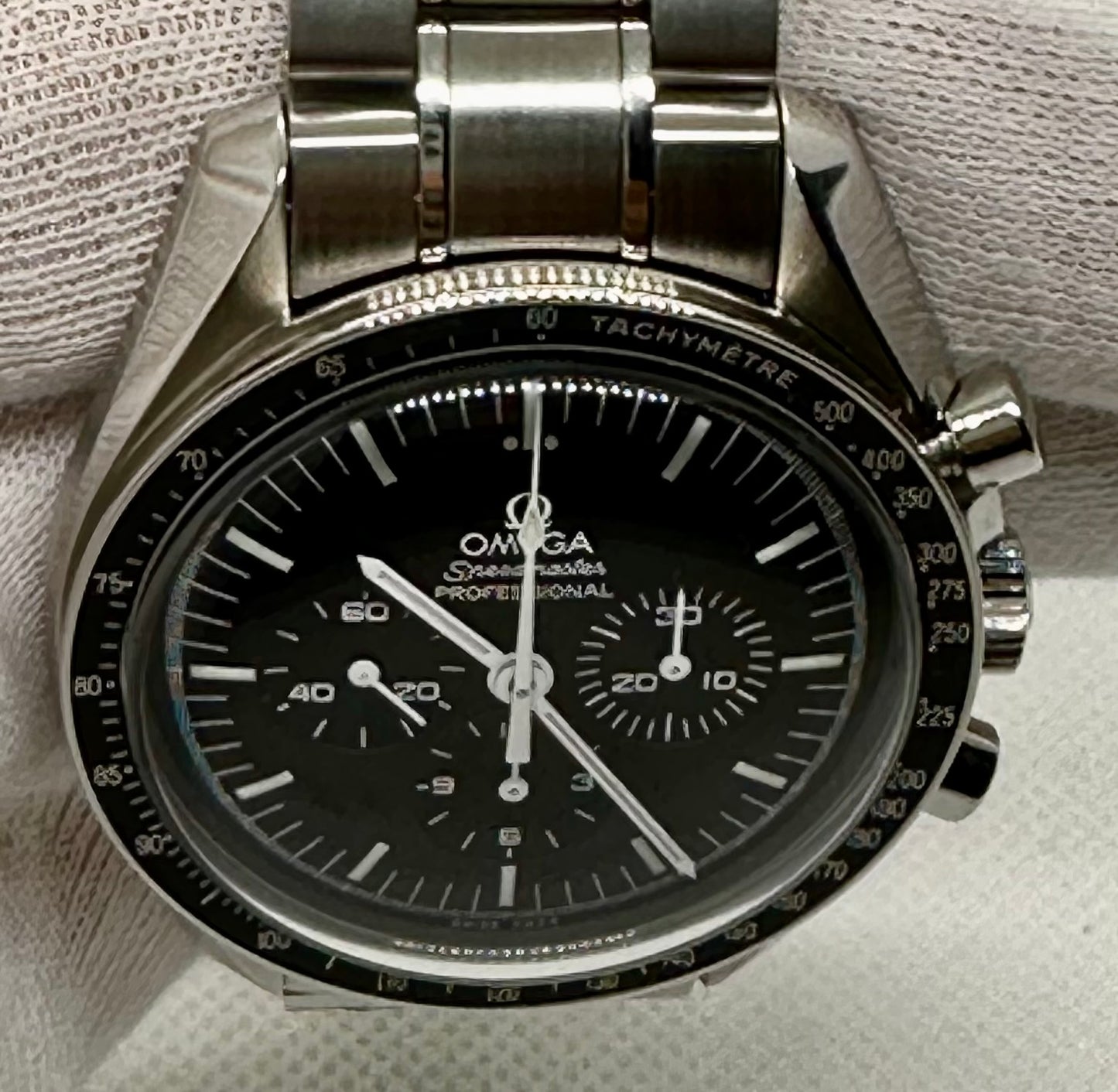 Omega Speedmaster Moonwatch Professional 42mm Steel On Steel Mens Watch