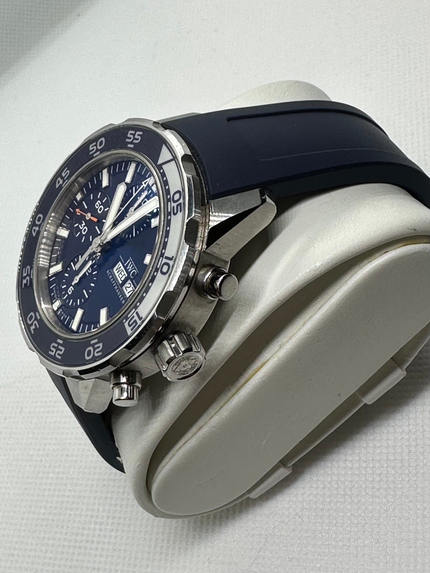 IWC Aquatimer Chronograph Blue Men's Watch - IW376711