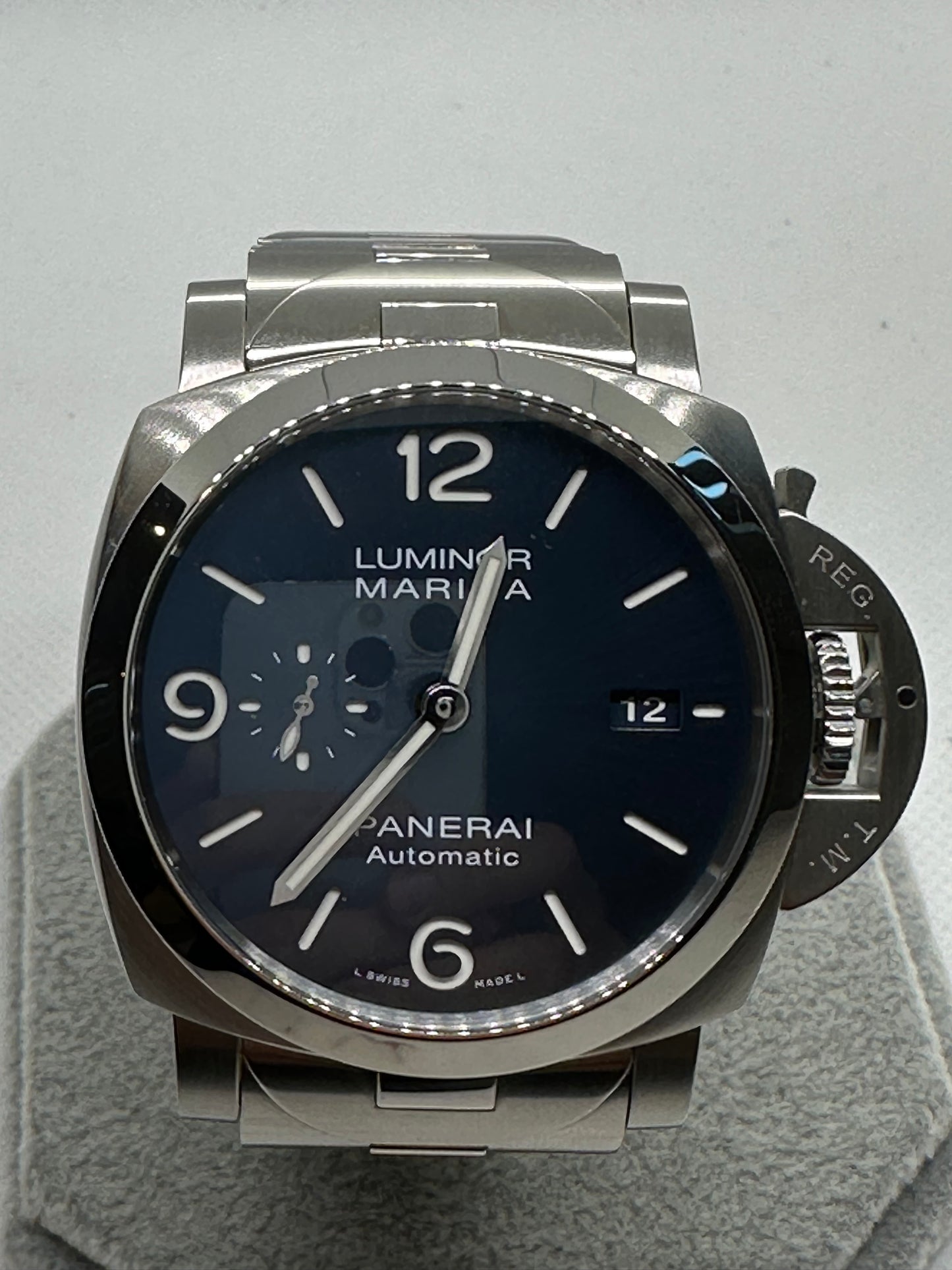 Panerai Marina Specchio Blu 44mm Luminor PAM 01316 Mens Watch