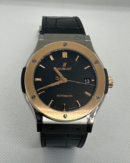 Hublot Classic Fusion Titanium King Gold 45mm Box Papers