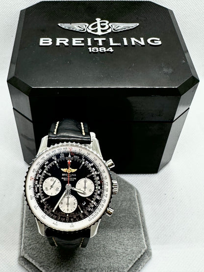 Breitling Navitimer B01 Black Men's Watch - AB0120