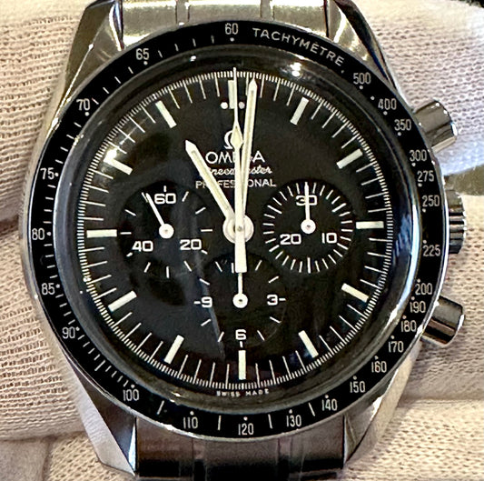 Omega Speedmaster Moonwatch Professional 42mm Steel On Steel Mens Watch