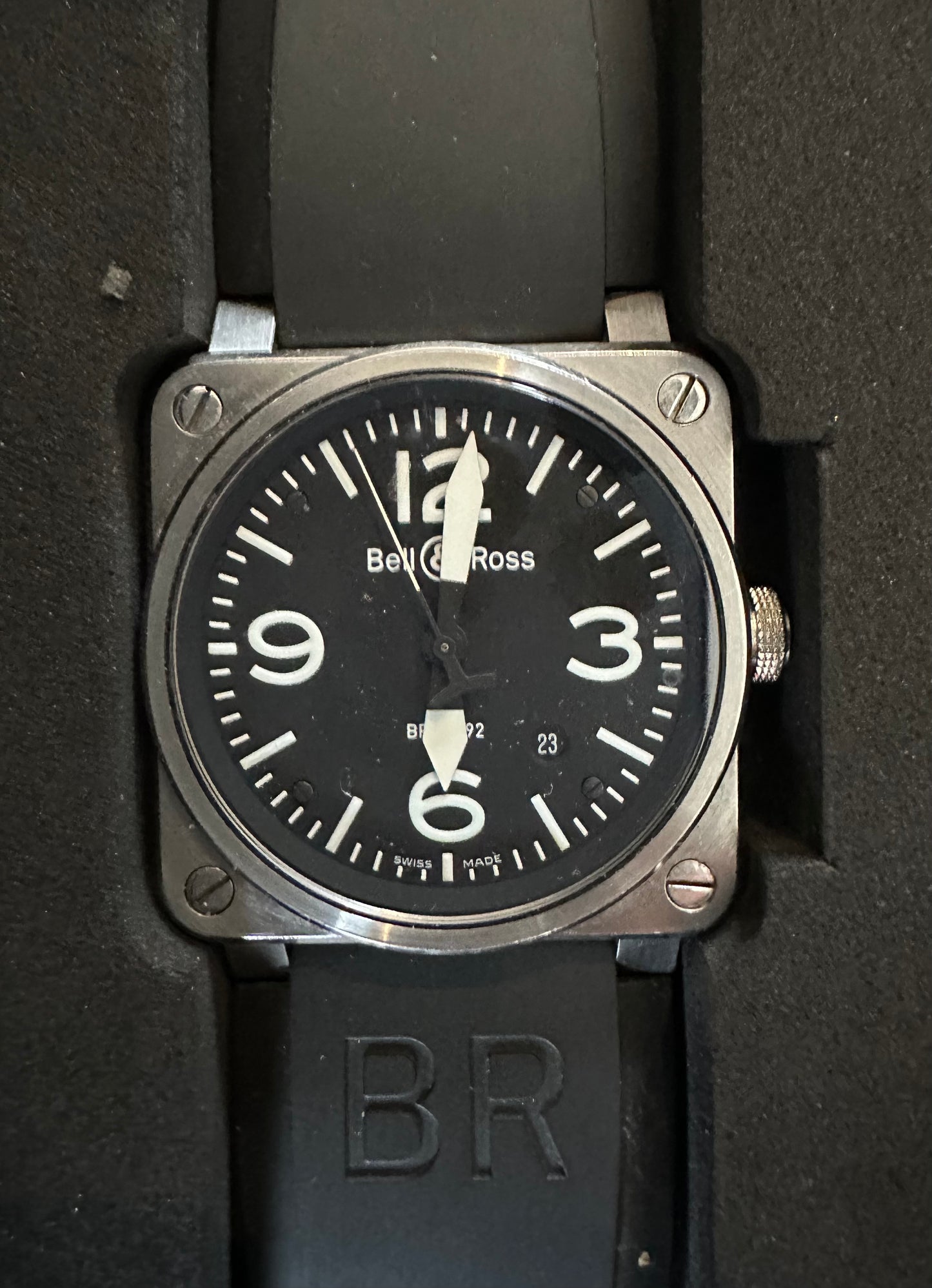 Bell & Ross BR 03 - 92 Steel Box & Papers