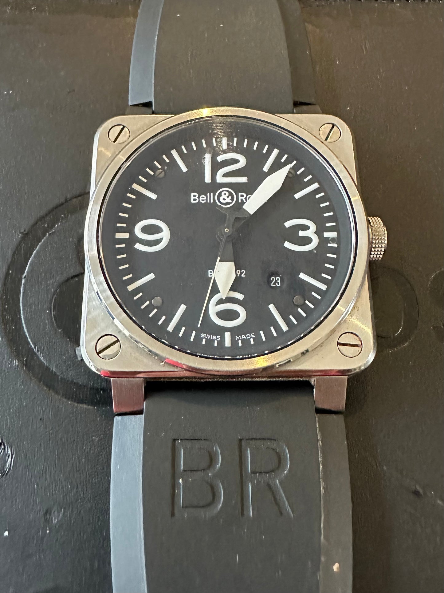 Bell & Ross BR 03 - 92 Steel Box & Papers