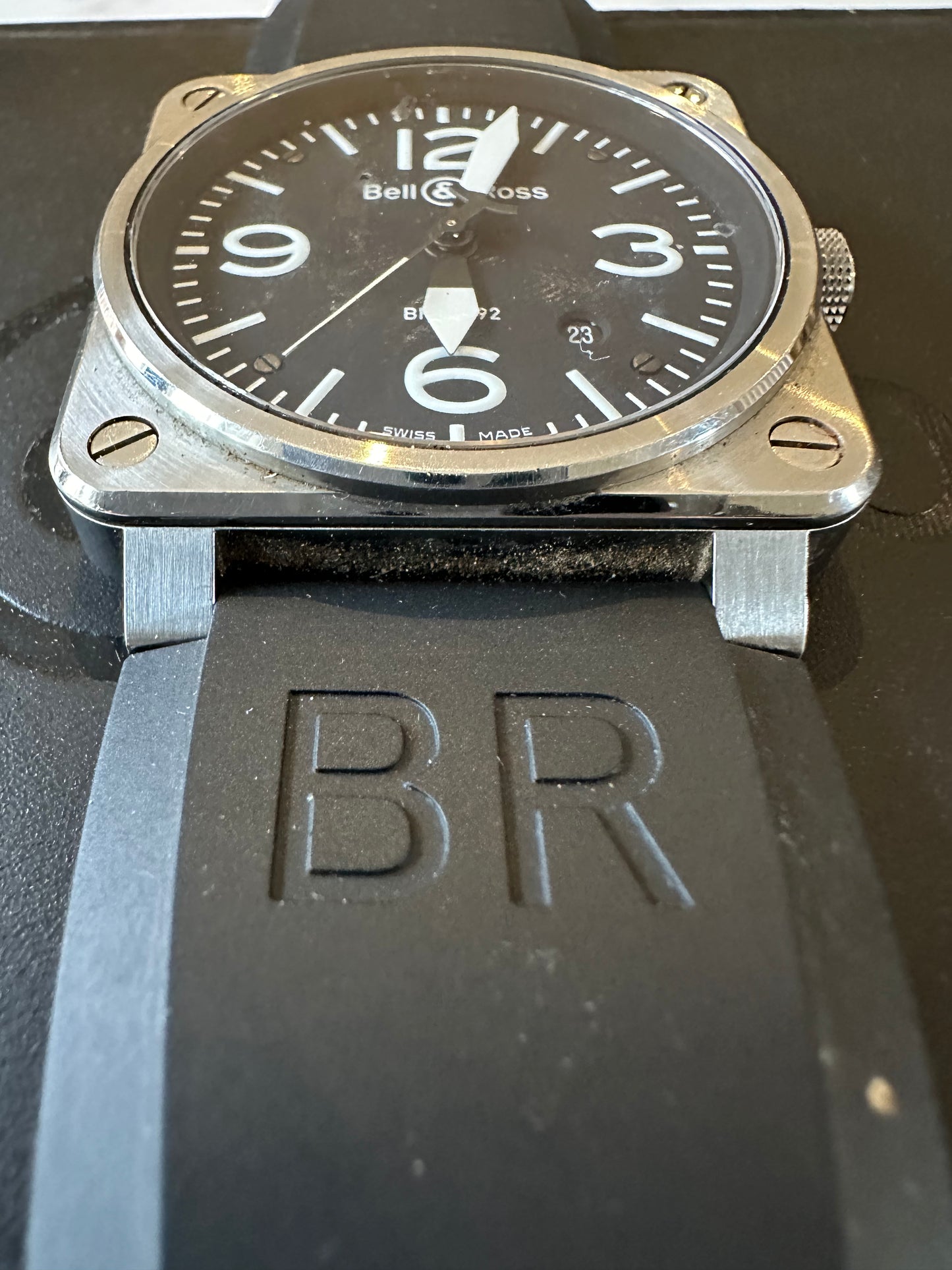 Bell & Ross BR 03 - 92 Steel Box & Papers