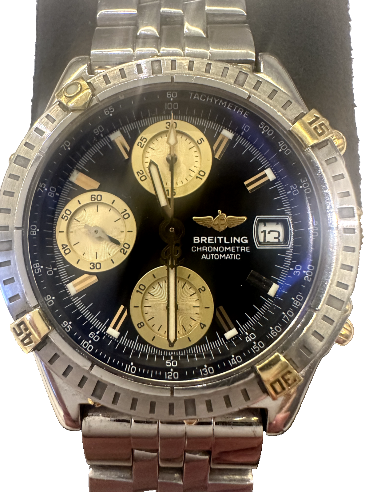 BREITLING B13352 CHRONOMAT 39MM GENTS AUTOMATIC STEEL & GOLD CASE With Valuation