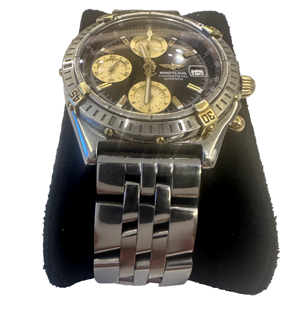 BREITLING B13352 CHRONOMAT 39MM GENTS AUTOMATIC STEEL & GOLD CASE With Valuation