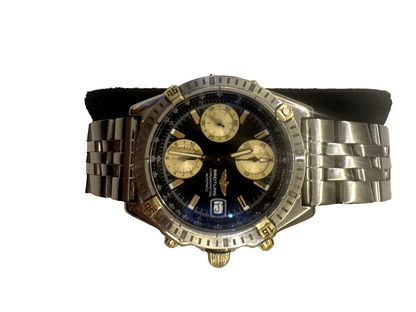 BREITLING B13352 CHRONOMAT 39MM GENTS AUTOMATIC STEEL & GOLD CASE With Valuation